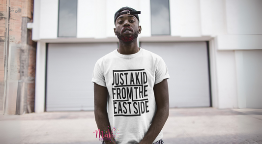 Just A Kid From The East Side Screen Print Transfer Sheet