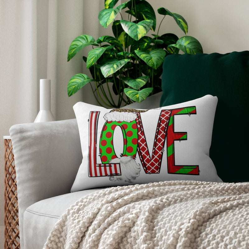 LOVE Holiday Pillow
