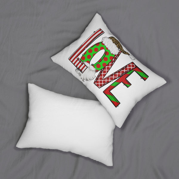 LOVE Holiday Pillow